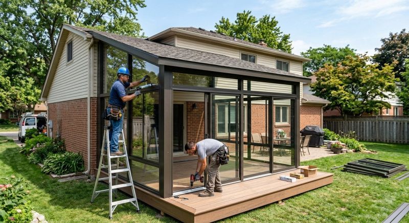 All Season Room Installation in Dallas, TX