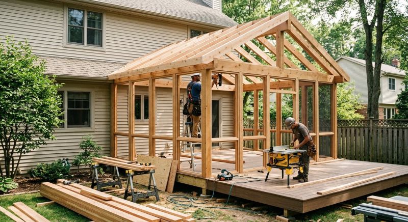 Deck Enclosure Construction in Seattle, WA