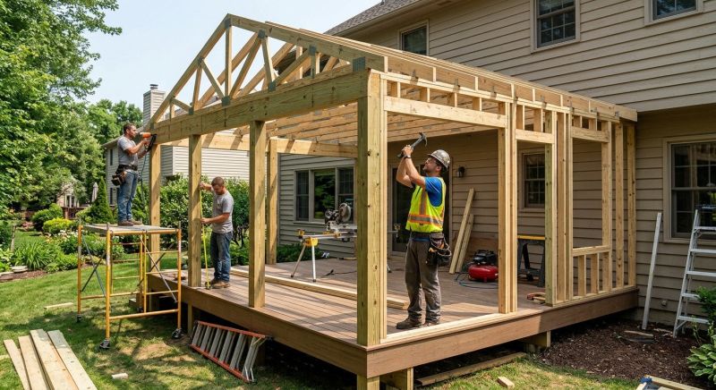 Deck Enclosure Construction in Nashville, TN