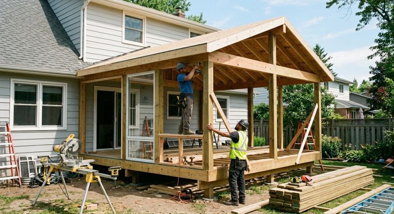 Deck Enclosure Installation in Nashville, TN