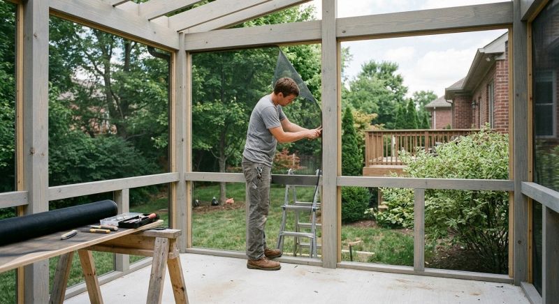 Enclosed Porch Construction in Cincinnati, OH