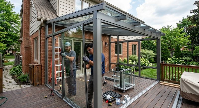 Lanai Enclosure Installation in Seattle, WA