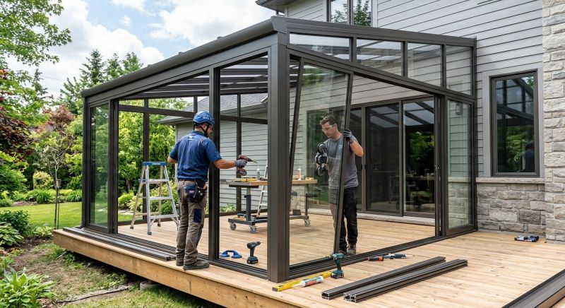 Patio Enclosure Installation in Dallas, TX