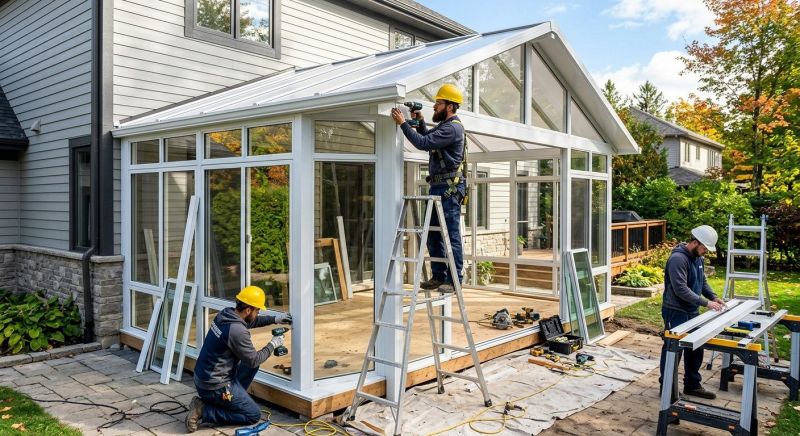 Sunroom Addition Construction in Arvada, CO