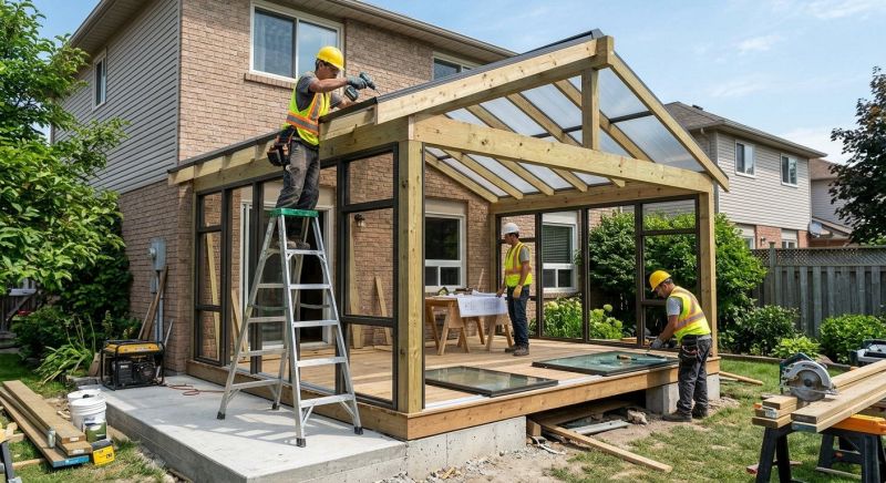Sunroom Addition Construction in Seattle, WA