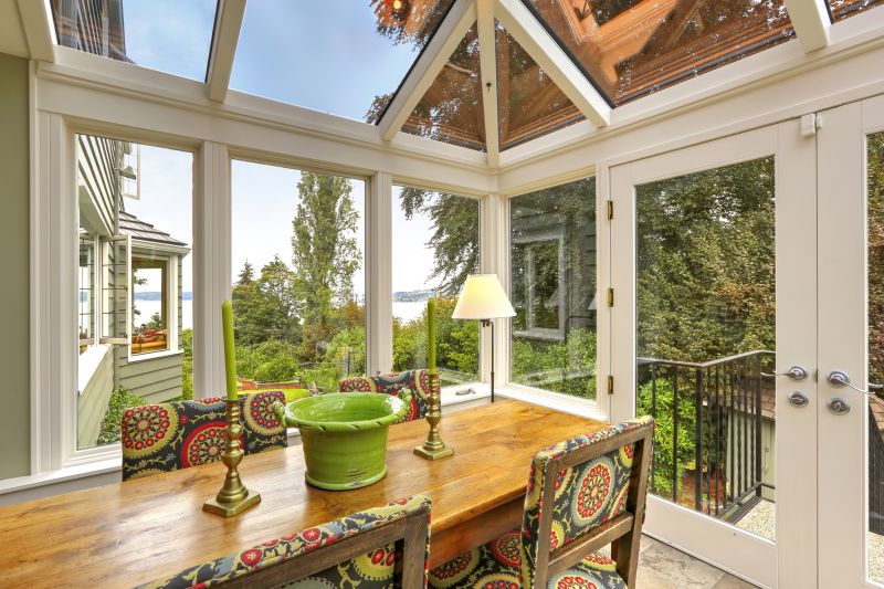 Sunroom with Floor-to-Ceiling Windows