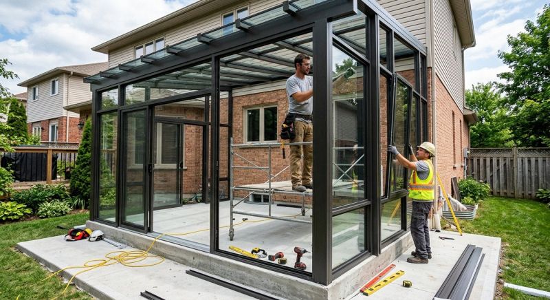 Patio Enclosure Installation in Boulder, CO