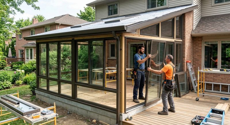 Solarium Installation in Longmont, CO