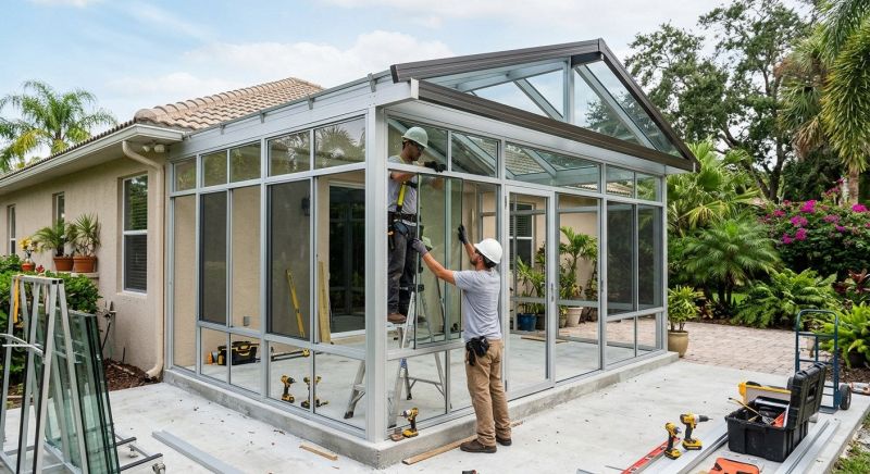 Solarium Installation in Cincinnati, OH